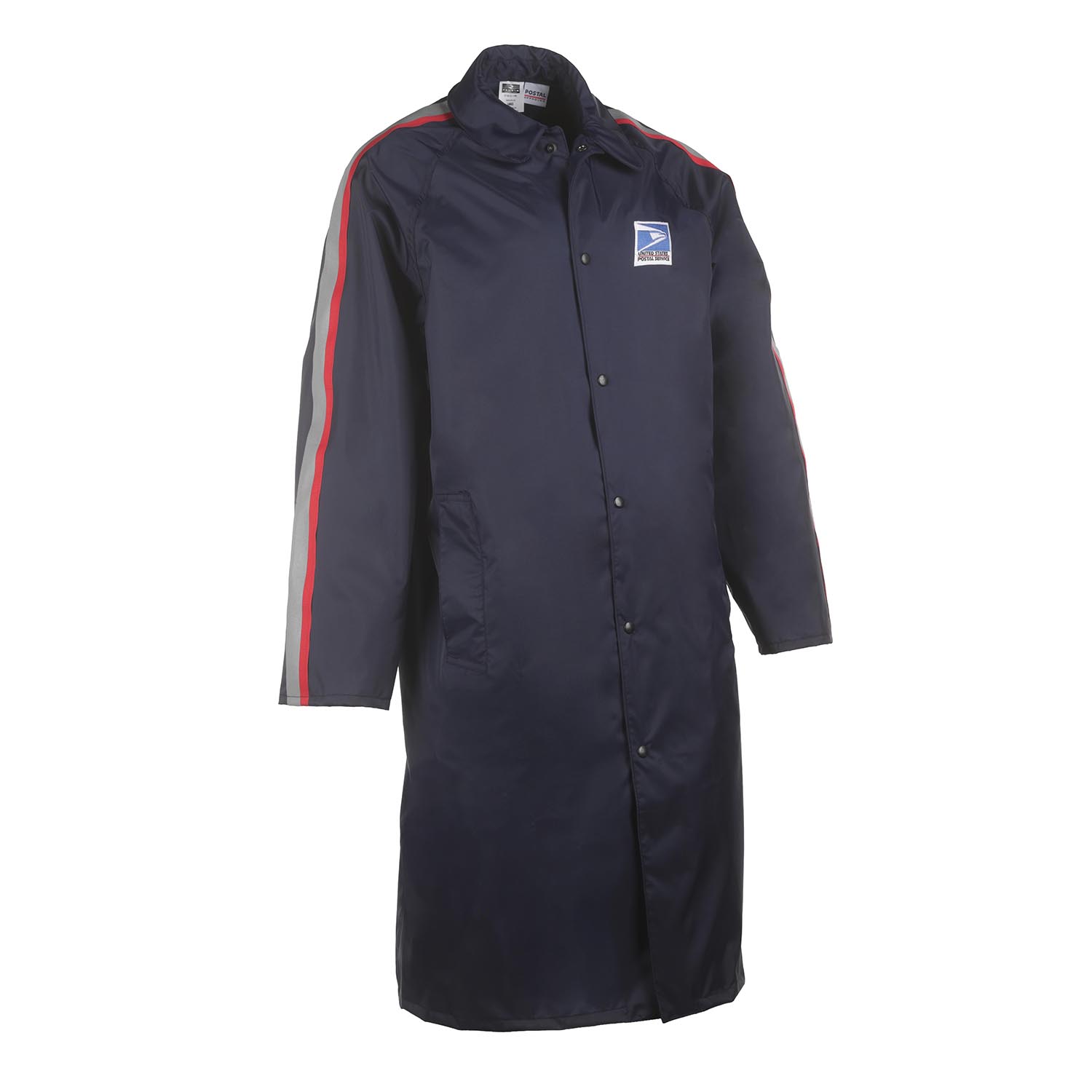 Mens Traditional Postal Full length Raincoat for Letter Carr